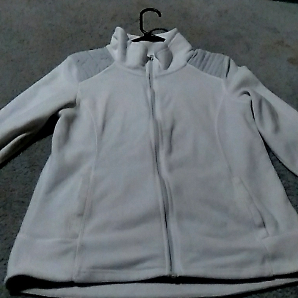 A womens light sweater